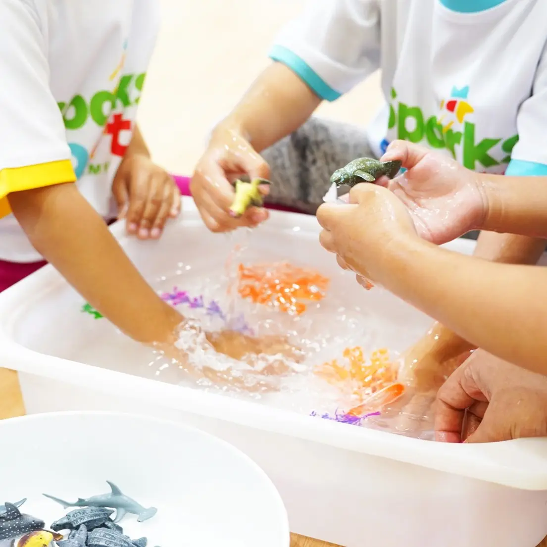 aktivitas kelas sensori bayi di sparks sports academy
