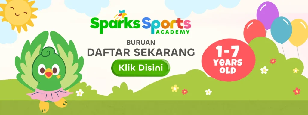CTA Banner Sparks Sports Academy - Kelas balet