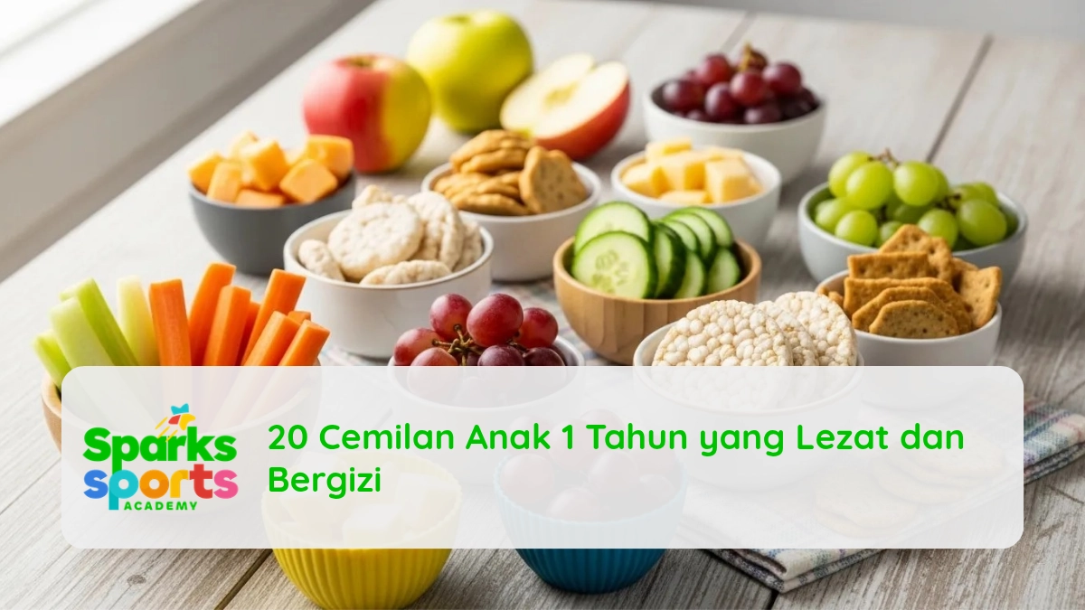 20 Cemilan Anak 1 Tahun yang Lezat dan Bergizi