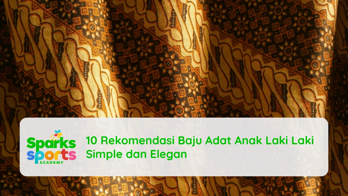 10 Rekomendasi Baju Adat Anak Laki Laki Simple dan Elegan