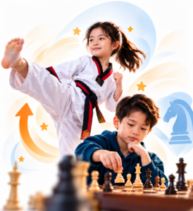 Martial Arts Meets Chess Strategy